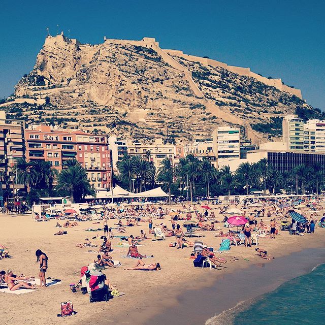 Postiguet beach in Alicante