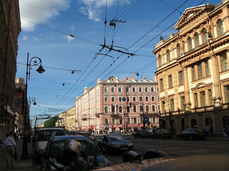 Entrando en Rusia