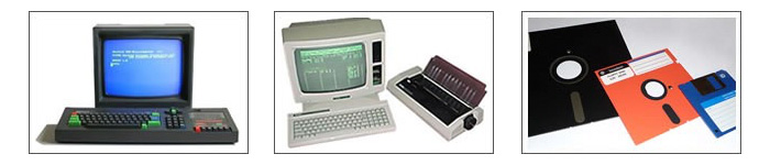 Amstrad CPC 464, Amstrad PCW 8256 y discos de ordenador