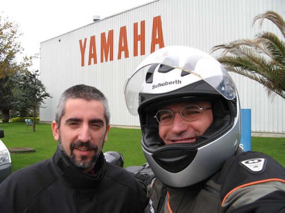 Viaje a Barcelona. Reunión con Yamaha y Midland